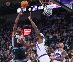 姆本与康查尔均砍三双 辛森30分爵士狂胜灰熊46分