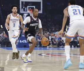 邓恩20+11亚历山大轮休 太阳狂胜雷霆